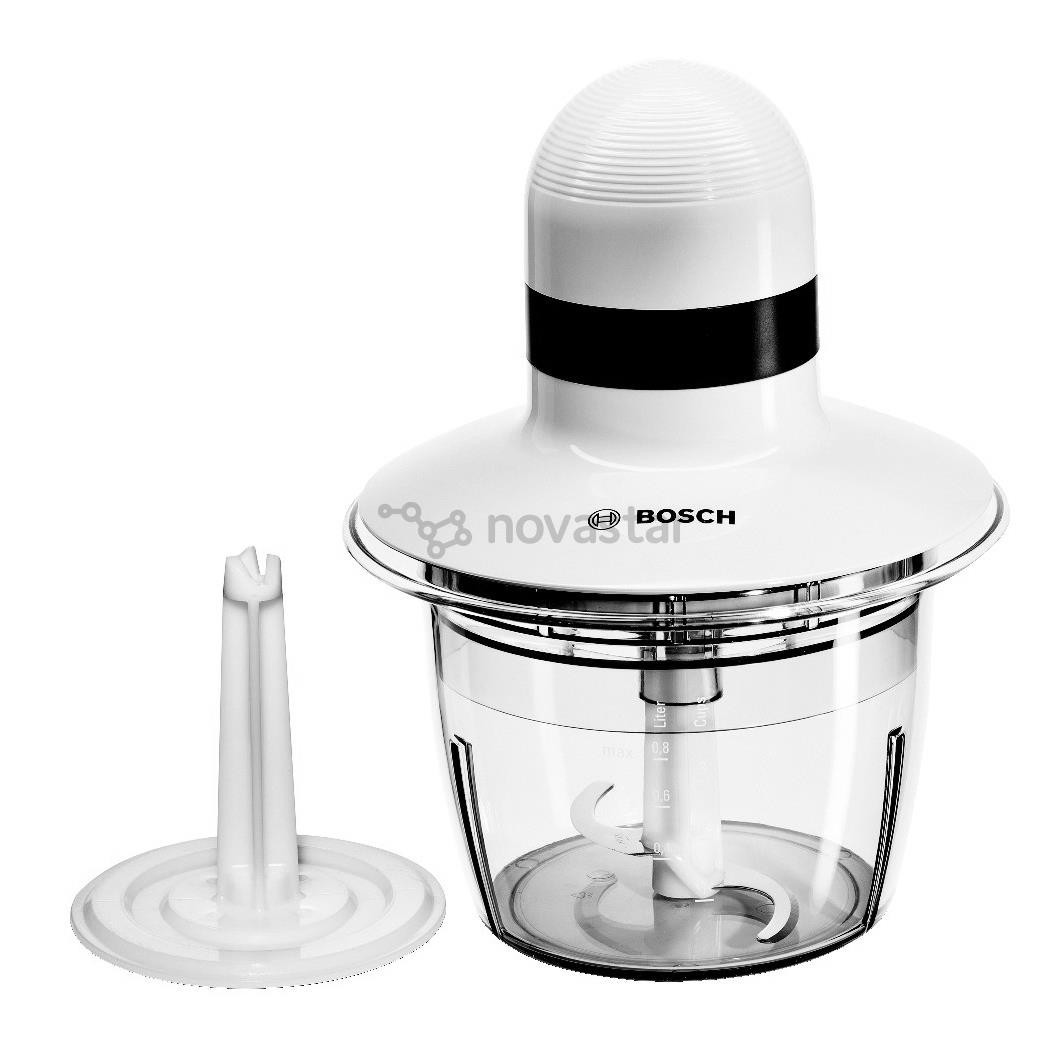 Bosch, 400 W, white/black - Mini chopper
