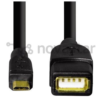 Adapteris Hama Micro USB - USB 2.0