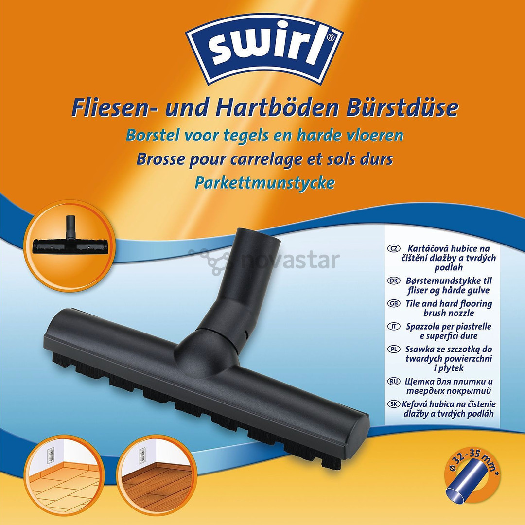 Swirl 6679040 - Universalus kietų grindų antgalis