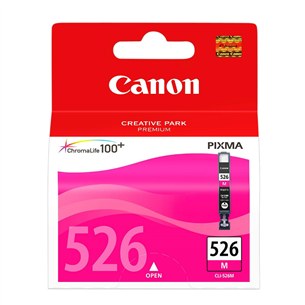Rašalo kasetė Canon CLI-526M, Rožinė 4542B001