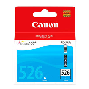 Rašalo kasetė Canon  CLI-526C, Mėlyna 4541B001