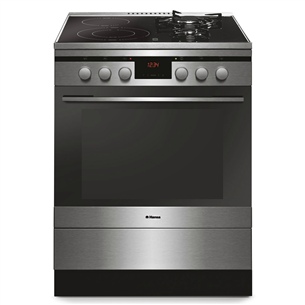 Hansa, 66 L, inox  - Freestanding Combined Cooker with Electric Oven