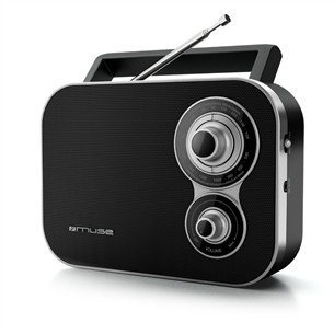 Muse M-051R, FM, veikia su baterija, juodas - Nešiojamasis radijas M-051R