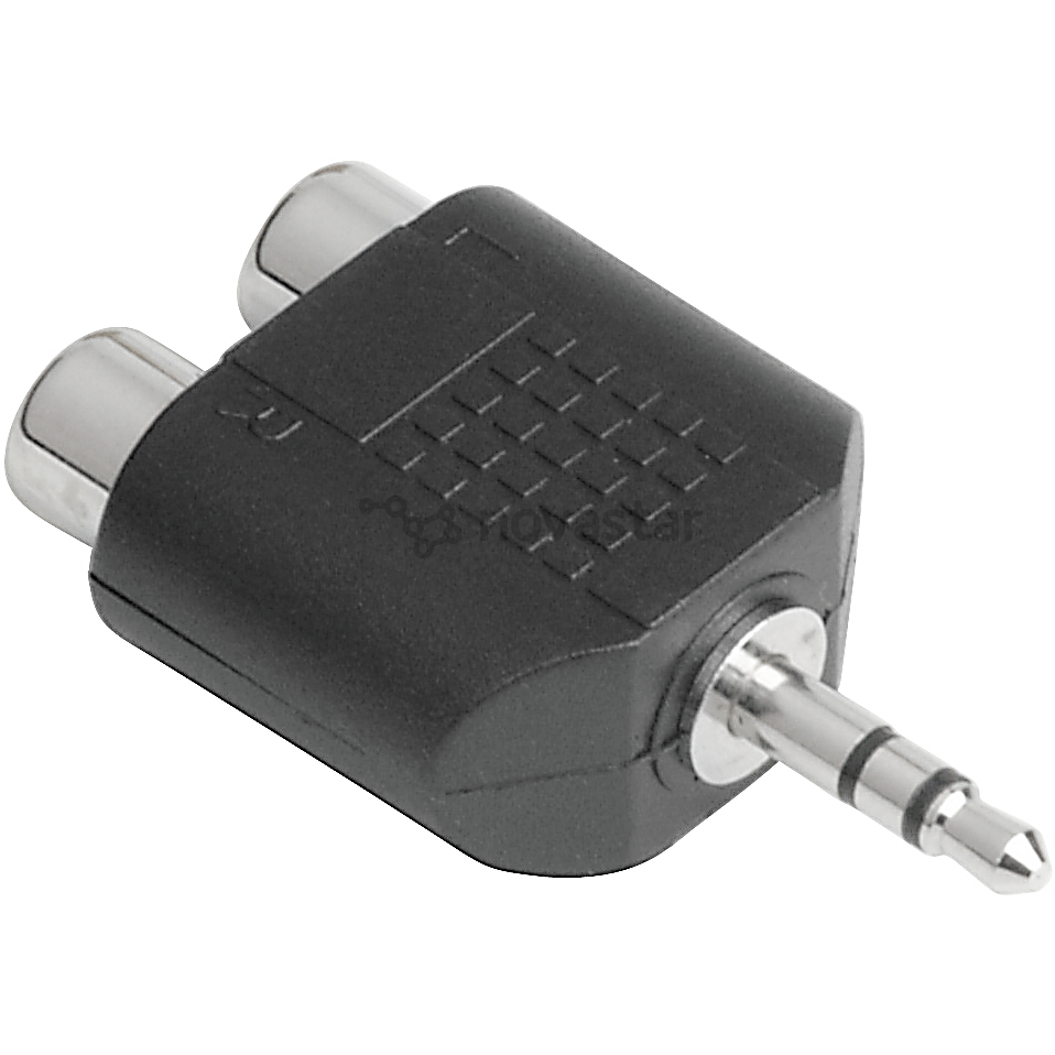 Adapteris Hama 2xRCA - 3.5mm