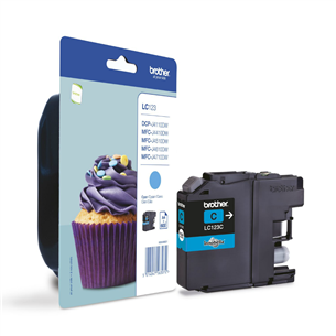 Ink cartridge Brother LC123C (cyan)