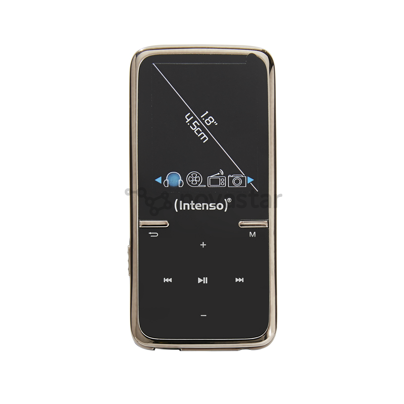 MP4 grotuvas Intenso Video Scooter 8GB, Juodas