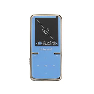 MP4 grotuvas Intenso Video Scooter 8GB, Mėlynas