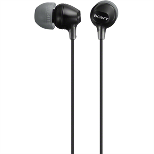 Sony EX15LP, black - In-ear Headphones MDREX15LPB.AE