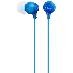 Sony EX15LP, blue - In-ear Headphones MDREX15LPLI.AE