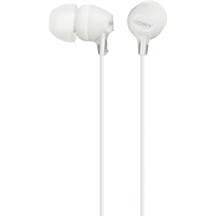 Sony EX15LP, white - In-ear Headphones