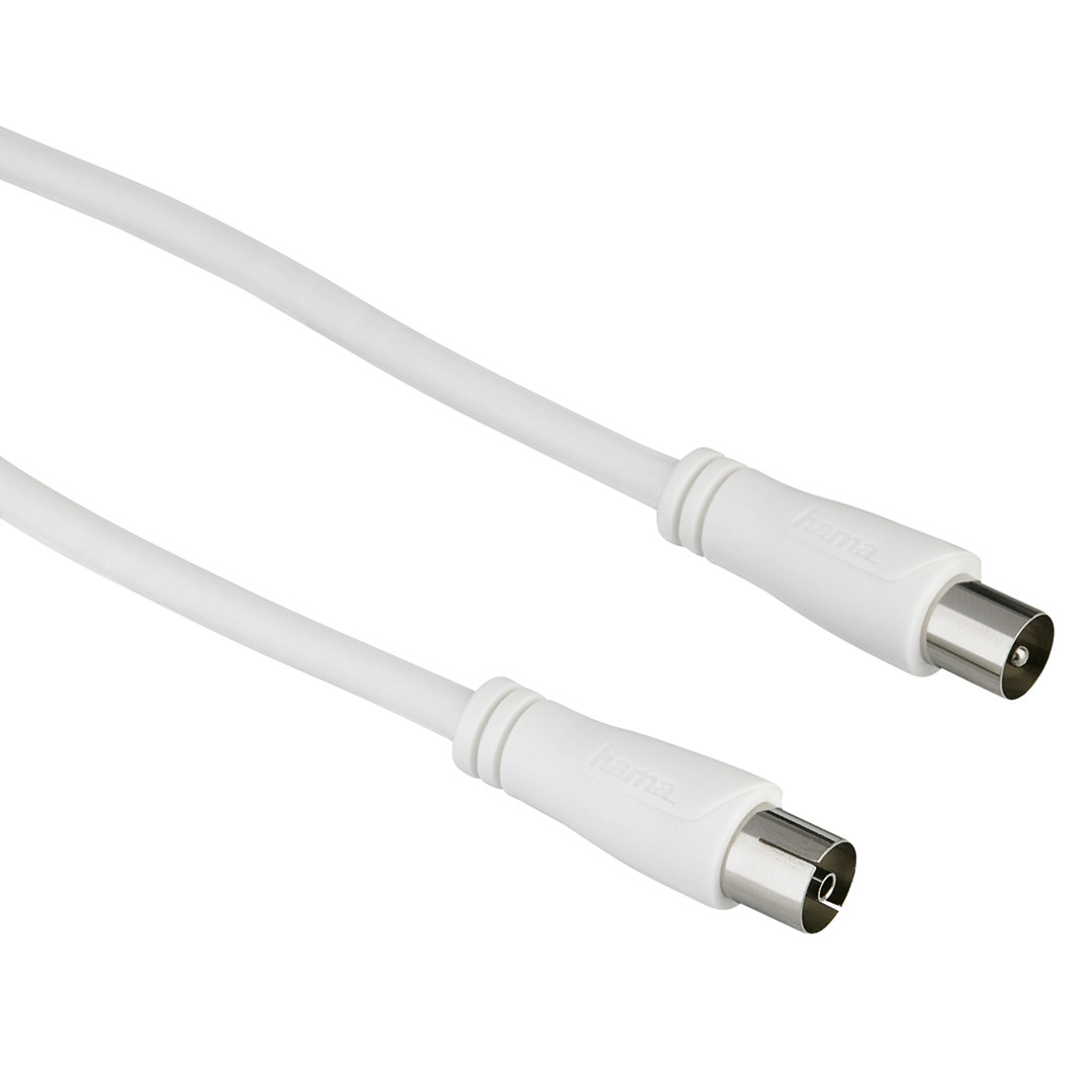 Laidas antenai Hama 90dB 5m, Baltas