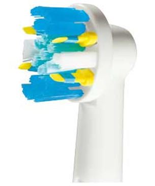 Oral-B Braun FlossAction, 2 pieces, white - Replacement brush heads