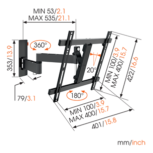 TV wall mount Vogel´s W53070 (32-55")